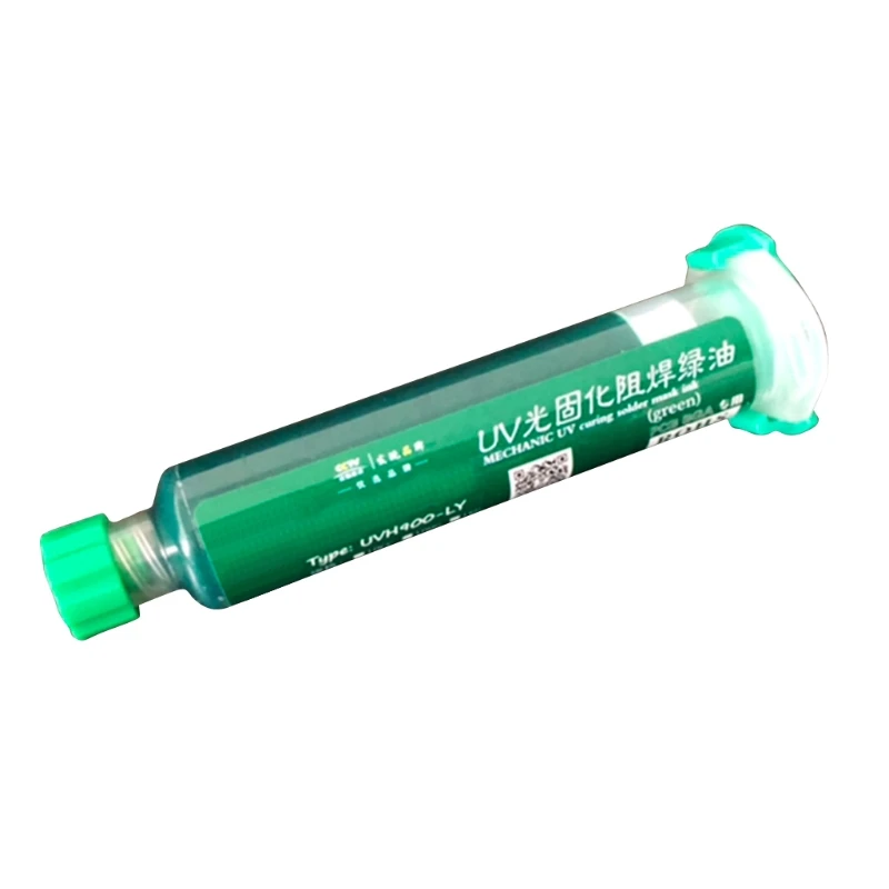 

Green UV Light Curing BGA Solder Mask Ink for Blocking Corrosive Arcing
