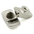 Алюминиевый экструзионный ручной инструмент M3M4M5 * 10*6 для пазов серии 2030, Т-образная скользящая Т-образная гайка