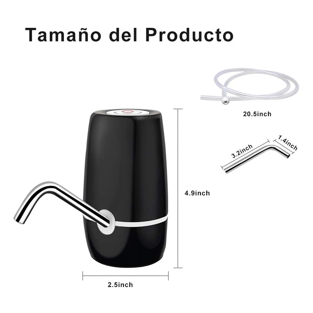 

Household Portable USB Charging Wireless Electronic Water Dispenser Pump for Office Home