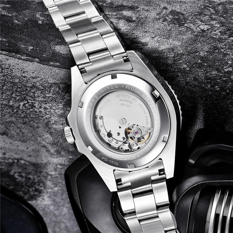 

PAGANI DESIGN Brand Luxury Men Watches Automatic Mechanical Fashion Stainless Steel Waterproof Business Watch Relogio Masculino