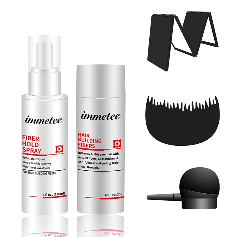 

Immetee волокна для наращивания волос для растушевки волос Мгновенно загуститель для тонких волос 28 г HJL2019