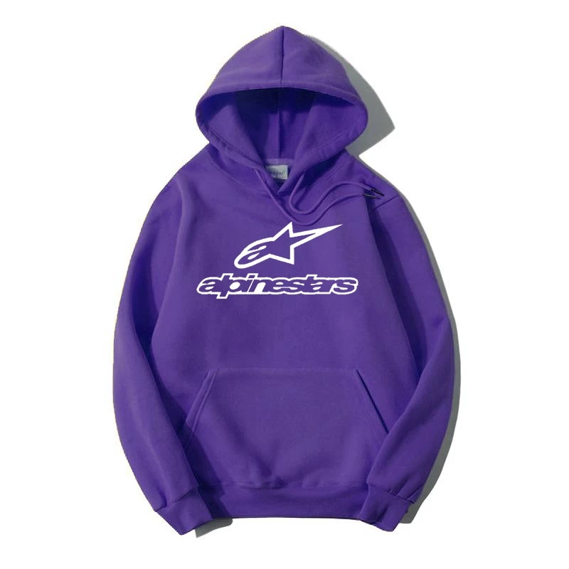 

Fall / Winter 2020 Alpine Star Hoodies Men's Fleece Jacket Alpine Star Biker Sweatshirt Men's Pullover Hip Hop Casual Hoodie