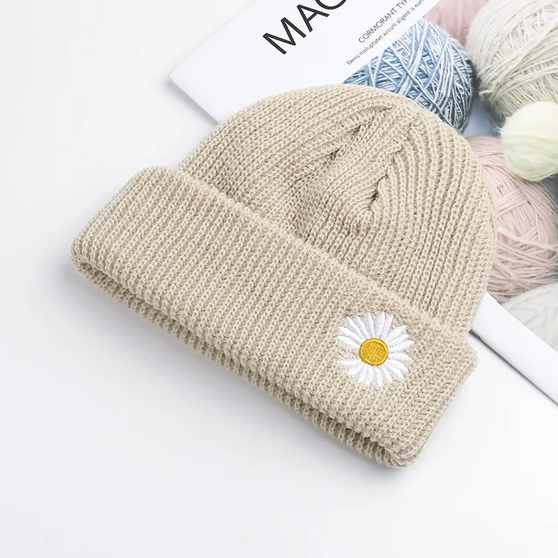 

New Unisex Beanie Hat Ribbed Knitted Cuffed Winter Hat Warm Short Beanie Casual Solid Color Skullcap Baggy For Adult Men Beanie