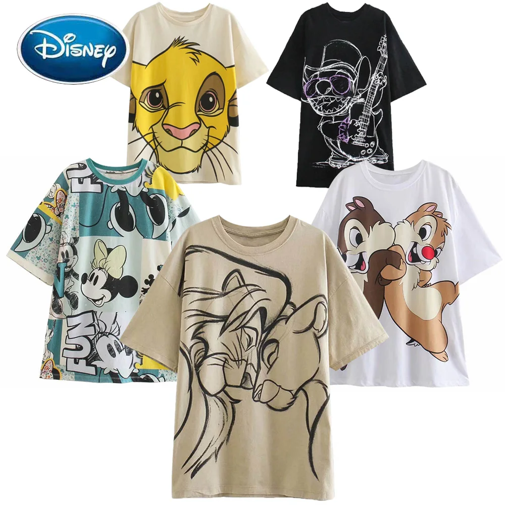 Диснеевский Микки Дональд Дак с принтом &quotкошечка Мари&quot эскиза Симба С