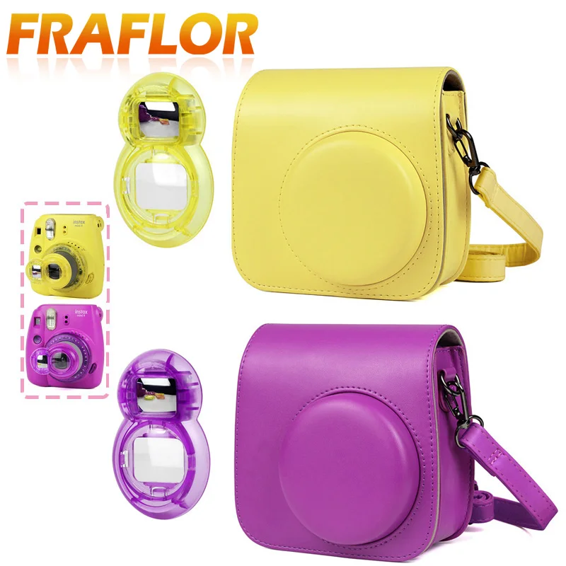 Пленка Fujifilm Instax Mini из искусственной кожи для мгновенной печати чехол камеры