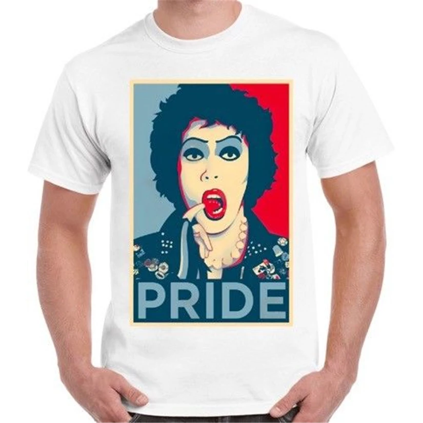 Pride Rocky Horror Picture Dr Frank N Furter Lgbt крутой подарок Ретро футболка 563 плюс размер одежда