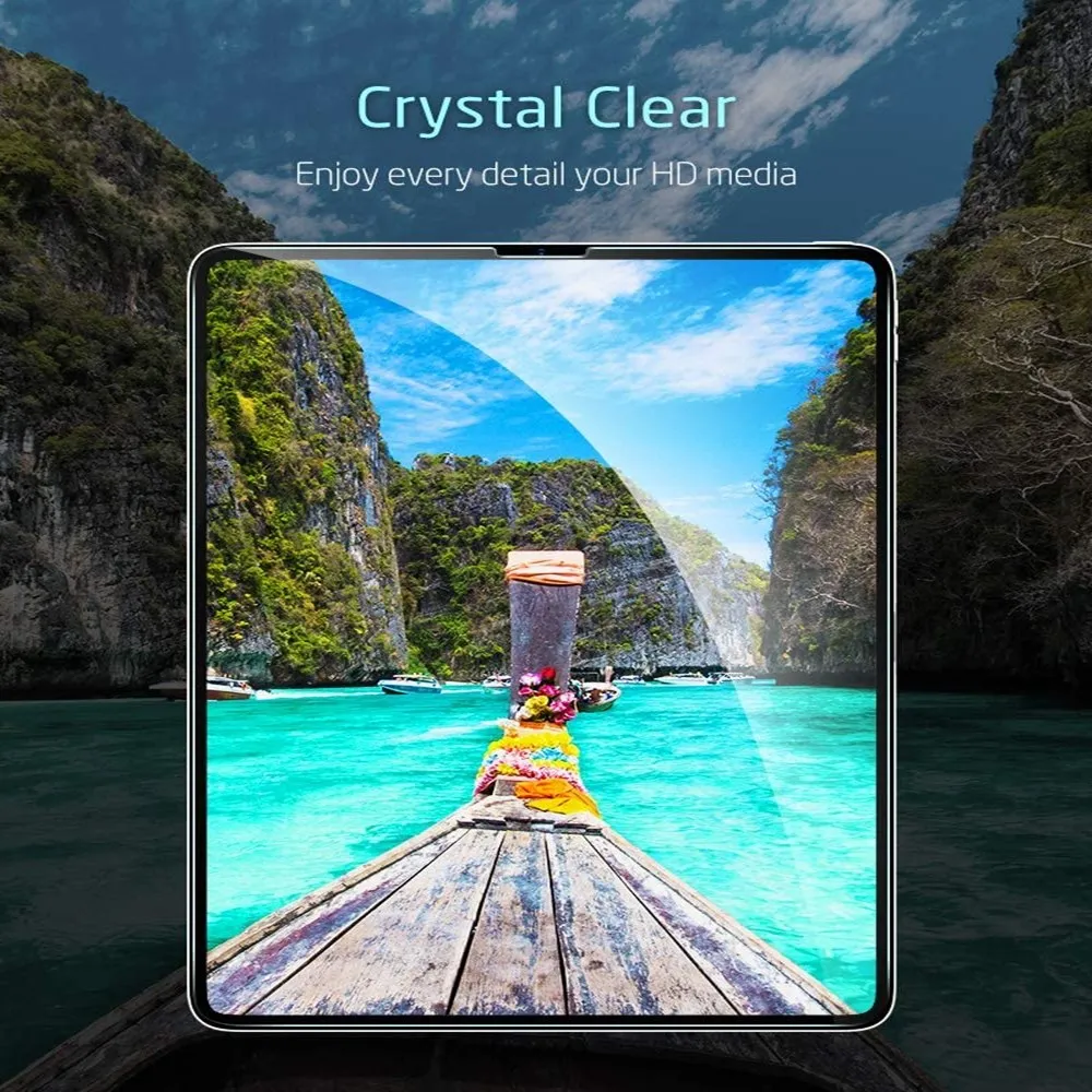 

Tempered Glass Screen Protector For iPad Air 4 10.9 iPad 2 3 6 7 8th Pro 9.7 10.2 10.5 11 Inch Mini 5 7.9 Tablet Protective Film