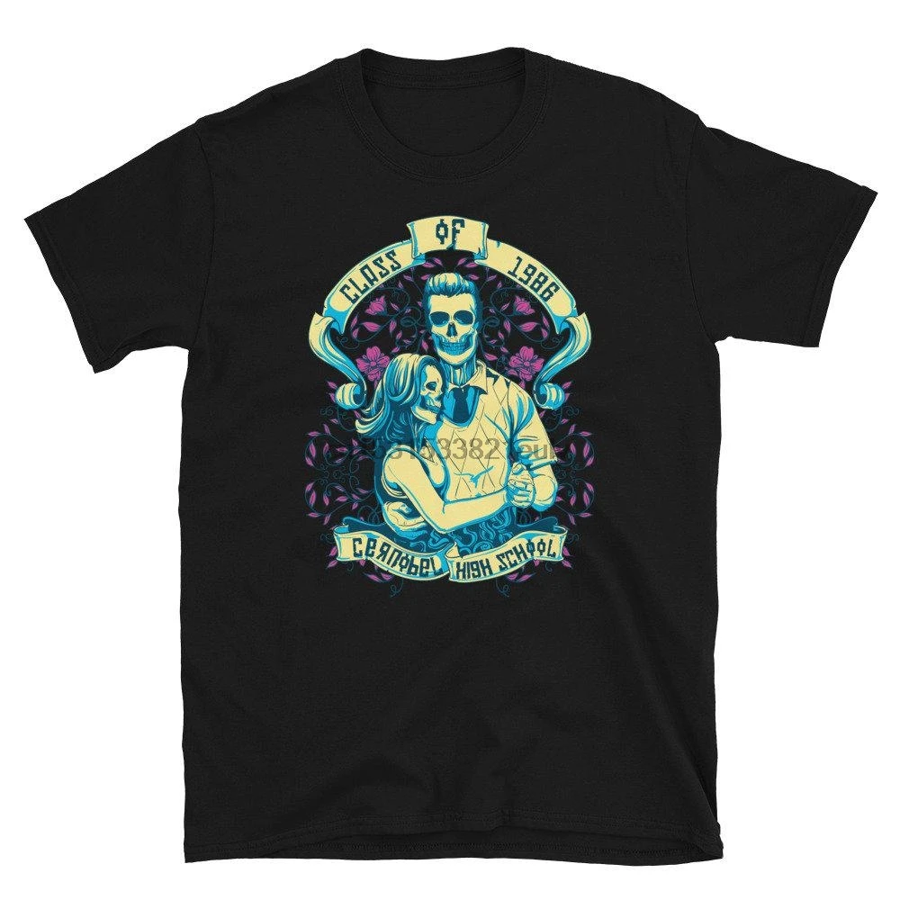 Футболка унисекс с коротким рукавом и принтом черная смерти рейва - купить по