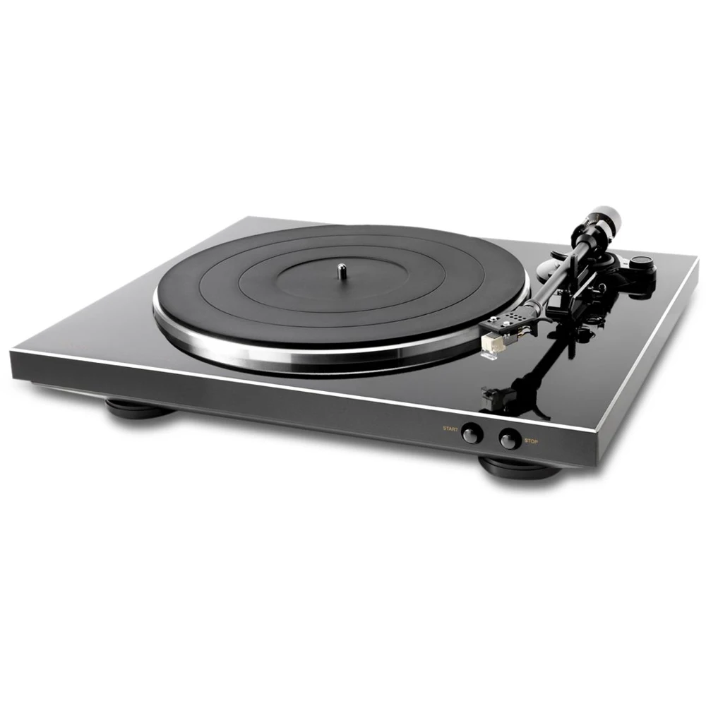 Проигрыватель винила Denon DP-300F полностью автоматический черный - купить по