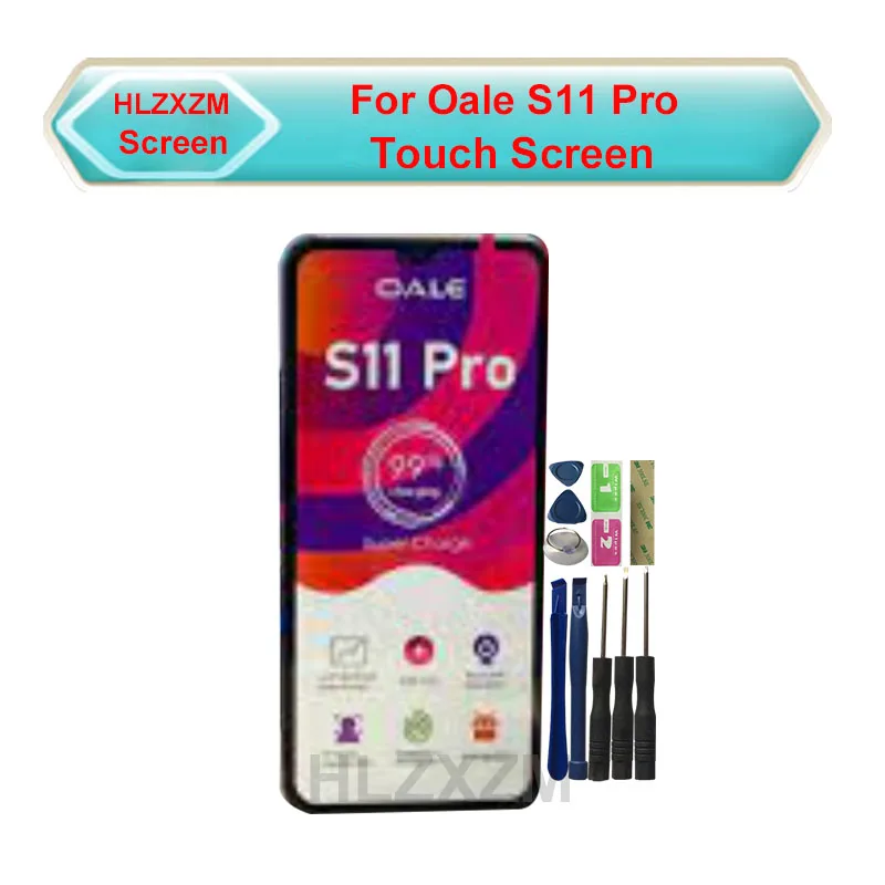 Для Oale S11 Pro Сенсорный экран без ЖК-дисплея дигитайзер сенсор Замена с инструментами