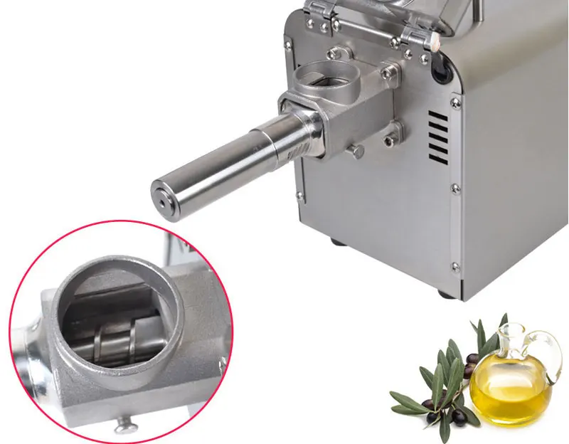 Multifunctional oil pressing machine for factory price extractor tool blackseed sunflower press cold sale | Бытовая техника