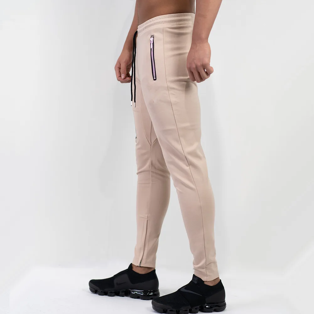 

2019 Casual Skinny Pants Mens Joggers Sweatpants Gyms Fitness Workout Brand Track pants New Autumn Male Fashion Cotton Trousers