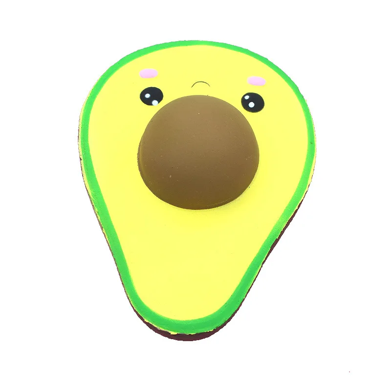 Kawaii Squishy имитация еды авокадо медленно восстанавливающая форму