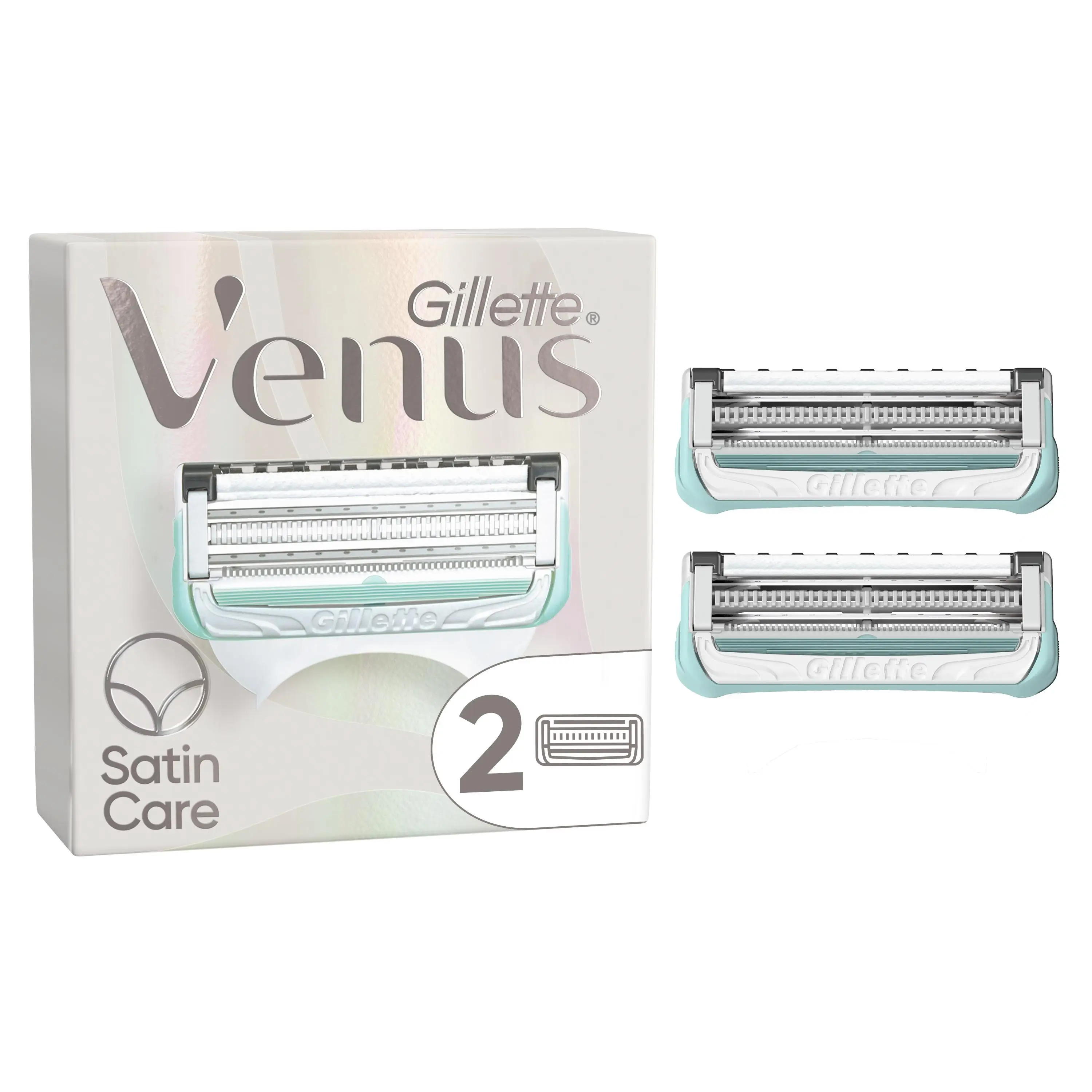 Бритва для женщин Venus ухода за кожей в зоне бикини 2 кассеты|Бритва| |