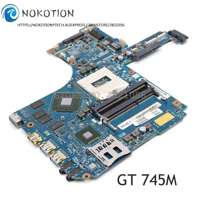 Материнская плата NOKOTION H000057230 H000057740 для ноутбука TOSHIBA Satellite P50 A P55 L50 HM86 DDR3 GT745M GPU|laptop