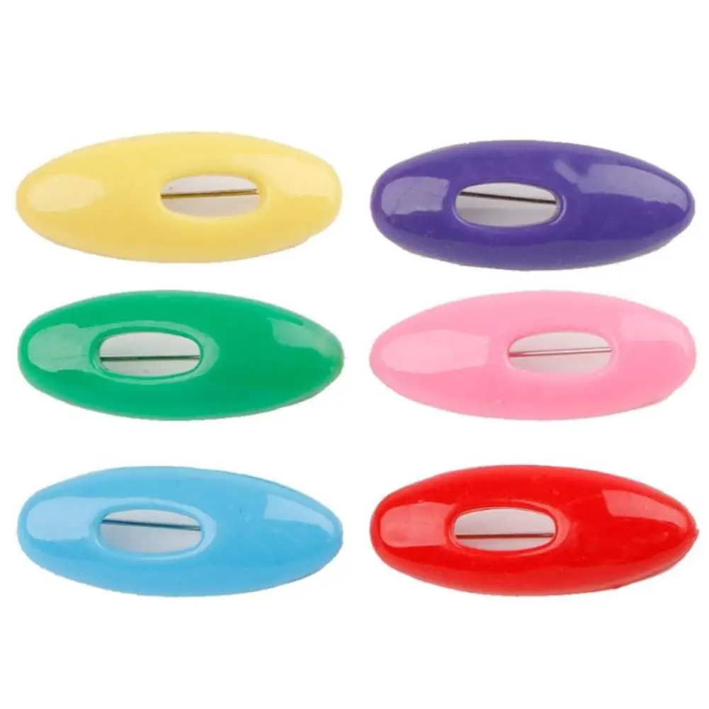 6 шт. Защитная булавка мусульманский головной платок цветная безопасная шелковая