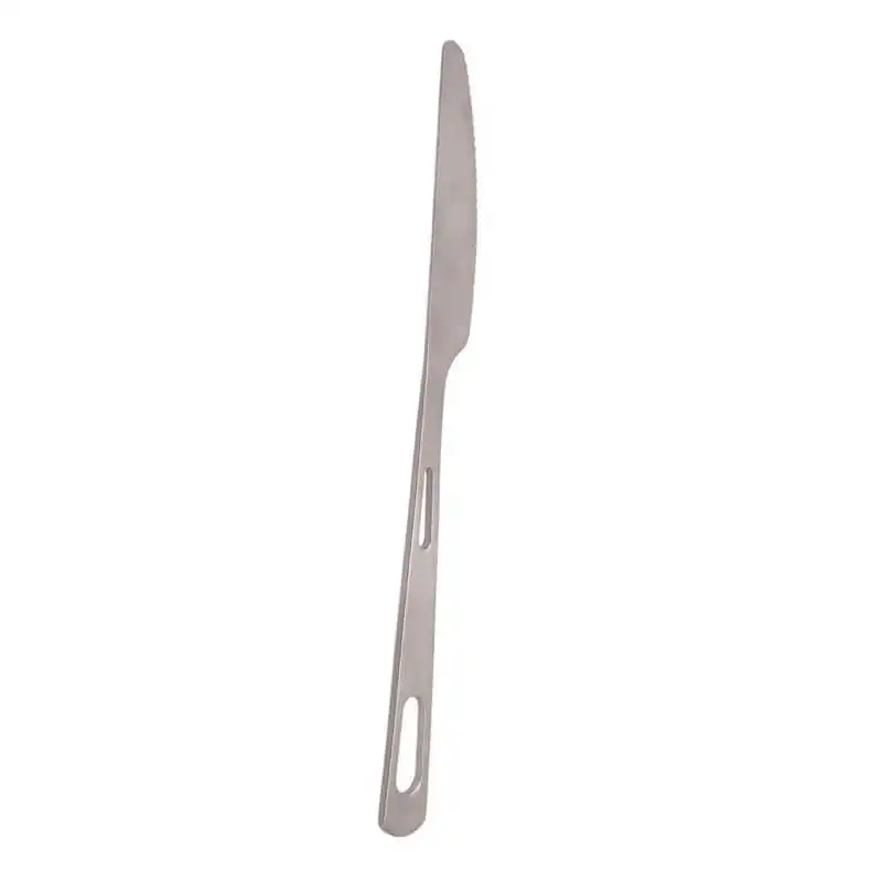 Столовые приборы для походов Антикоррозийная Титановая посуда пикника и пешего