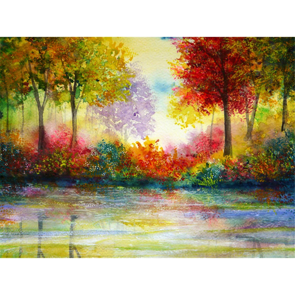 

Природный пейзаж, цвет времени, DIY 5D полный фотоальбом, набор для домашнего декора, рождественский подарок, творческие хобби, искусство