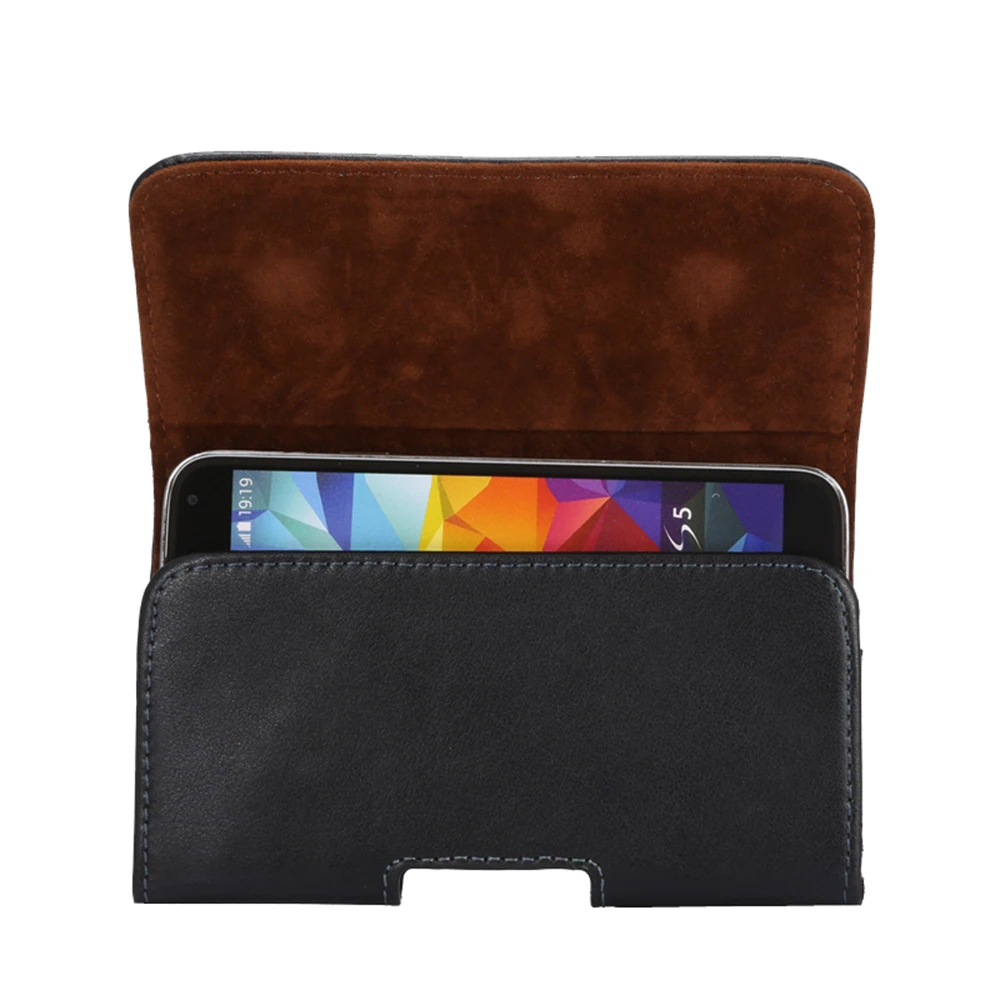 Кожаный чехол для iPhone 11 Pro Max/XS Max из натуральной кожи с зажимом мобильного