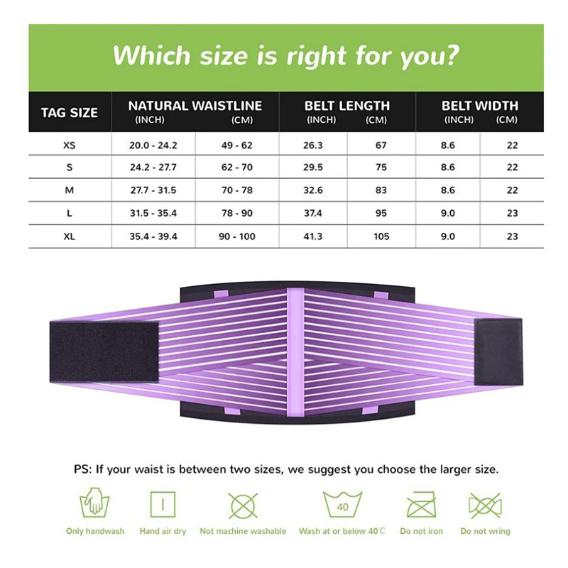 

Breathable Slimming Belts Adjustable Belly Sheath Purple Black Red Bodybuilding Body Shaper Lumbar Support Belt Sweat Belt Women