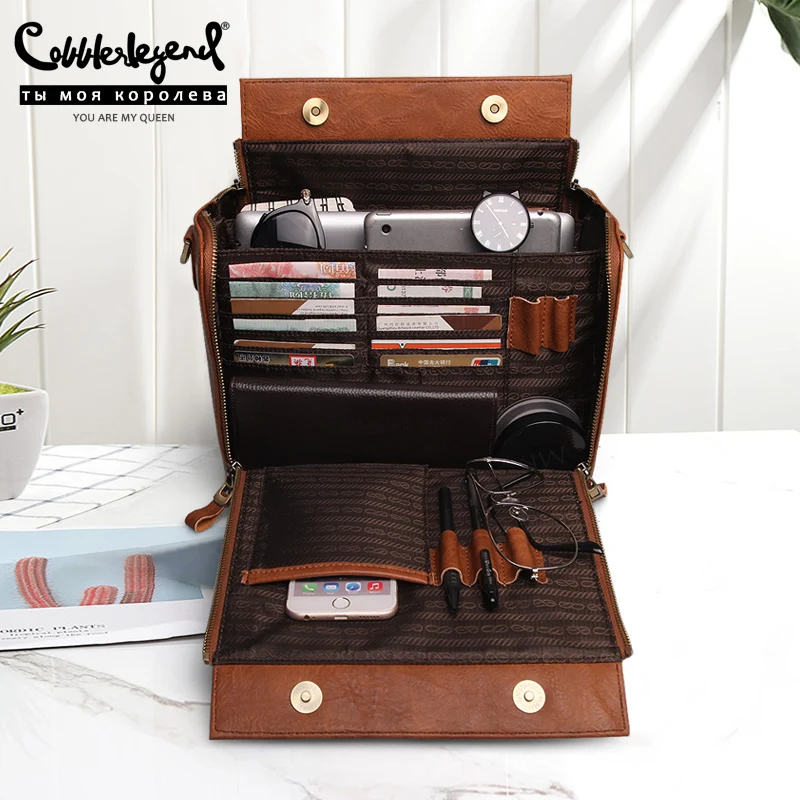 Cobbler Legend сумка через плечо для женщин большая Сумки из искусственной кожи