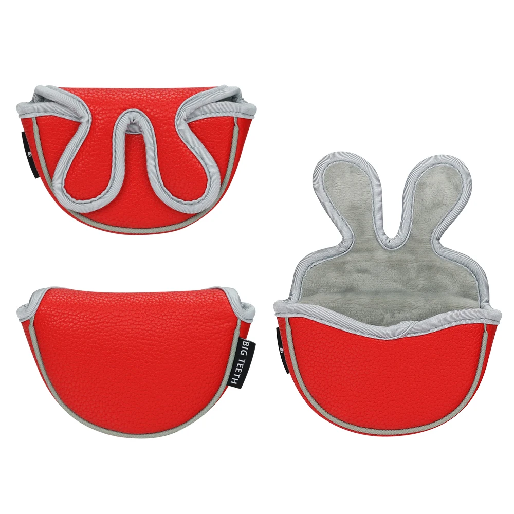 Большие зубы колотушка Для Гольфа Клюшка Крышка из искусственной кожи гольф