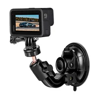 Автомобильное крепление на присоске для экшн-камеры GoPro Hero 10 9 8 7 6 5 4 SONY Insta360 One R X2 DJI OSMO аксессуары для лобового стекла