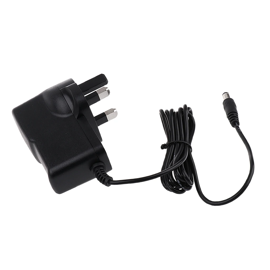 

9V Power Supply Charger 144cm Cable for Guitar Effect Pedal, UK Plug