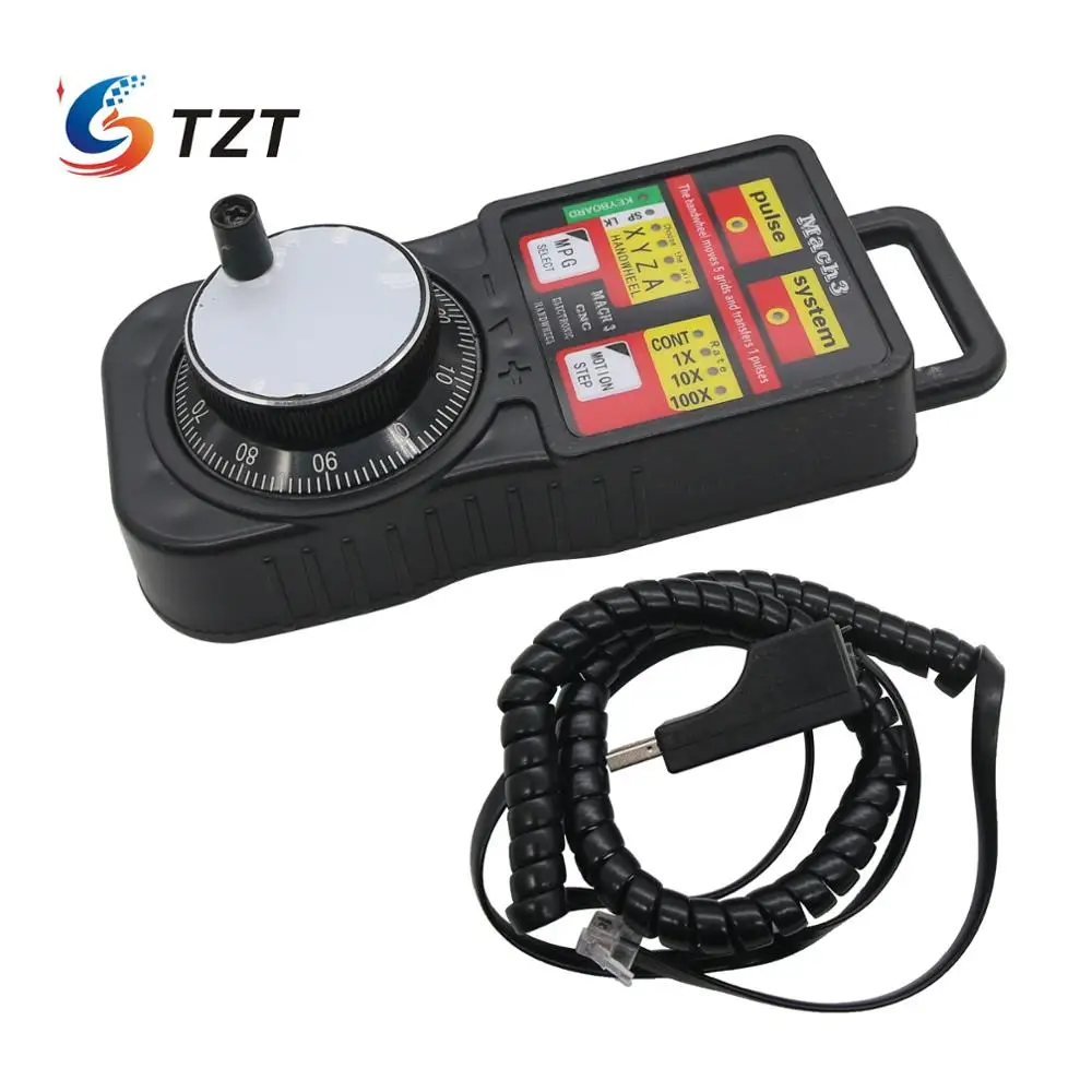 Завеса ЧПУ MACH3 Беспроводной электронный маховик 4 осевой с ручным контроллером USB