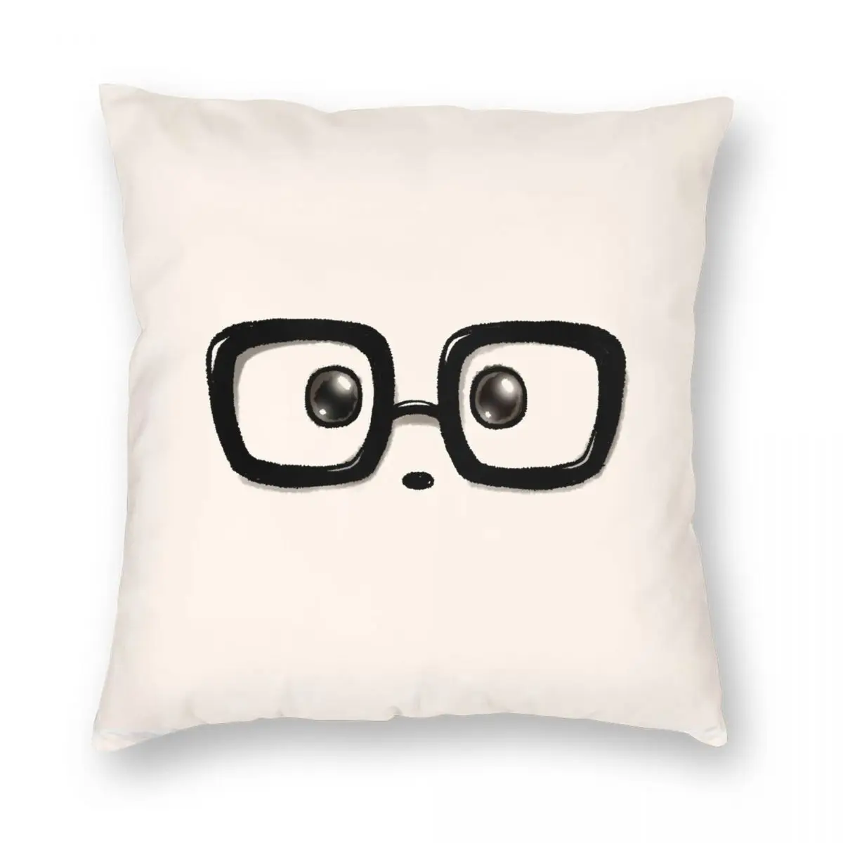

Квадратная наволочка Geek Chic с изображением панды, из полиэстера и льна