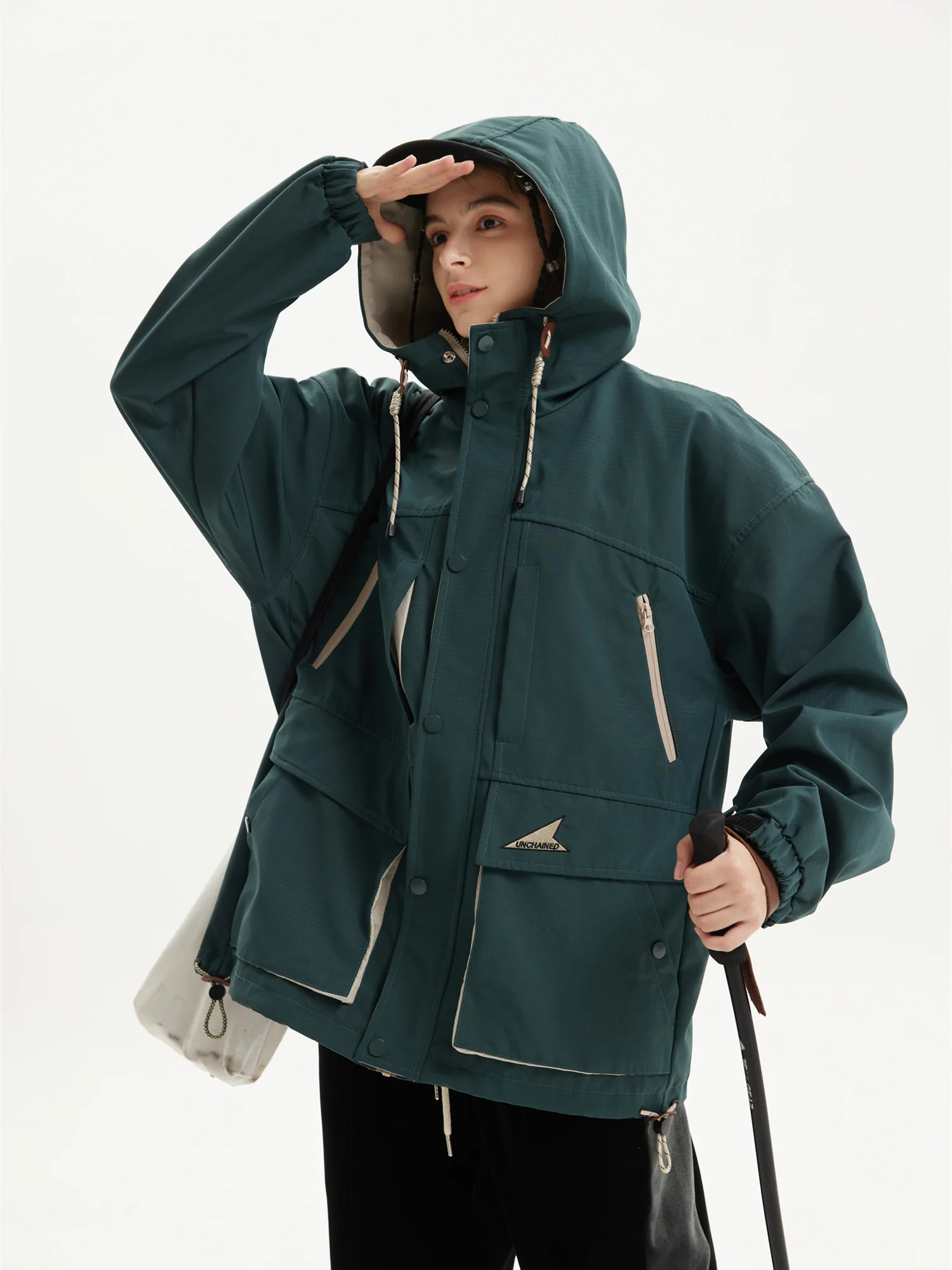 

New Autumn Women Coats Corduroy Patchwork Oversize Zipper Jackets Windbreaker Coats And Jackets Women Baseball-Uniform Clothes