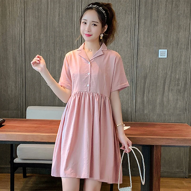 Платье с коротким рукавом для женщин Новинка лета 2021 свободная облегающая юбка