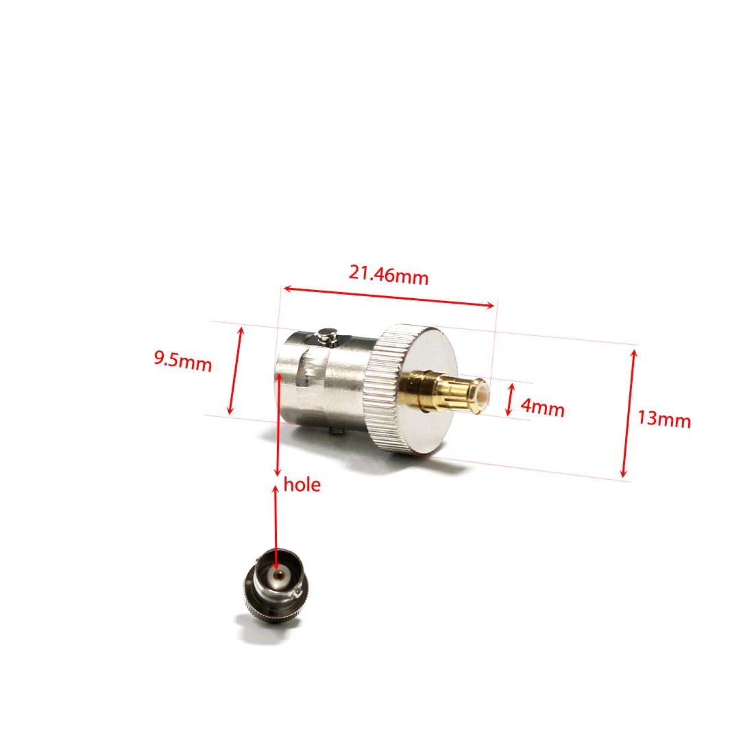1 шт. BNC переходник со штекера на гнездо переключателя MCX Штекерный разъем РЧ