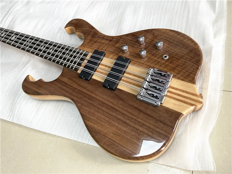 

Высокое качество, пользовательская версия, 8 струн, электрическая басовая Встроенная звеньевая фанера из массива дерева, бесплатная достав...