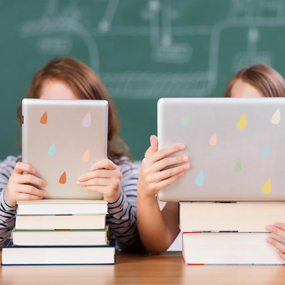 Мультяшные настенные наклейки Funlife стикеры на стену с изображением дождливого