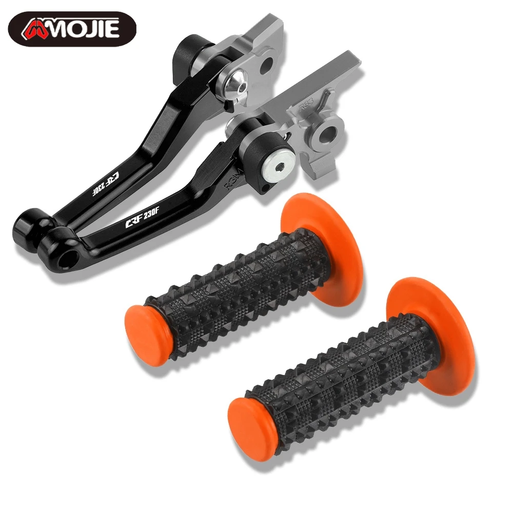 

Motocross Non-slip Hand Grips and Dirt Bike Brake Clutch Levers FOR HONDA CRF230F 2003 2004 2005 2006 2007 2008 2009 2010 2011