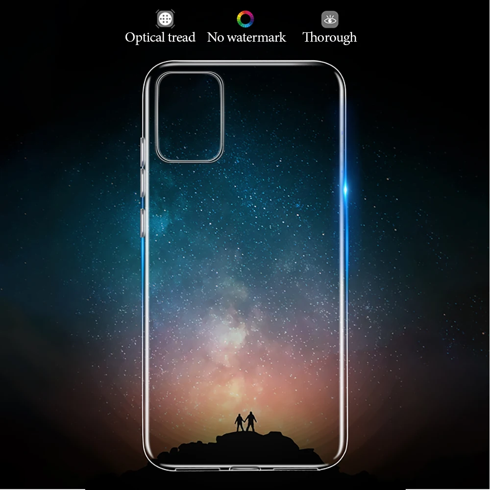 Прозрачный силиконовый чехол из ТПУ для Samsung Galaxy A50 A70 A30 A20 A10 A51 A71 A40 A60 A80 A90 A50S A40S A30S