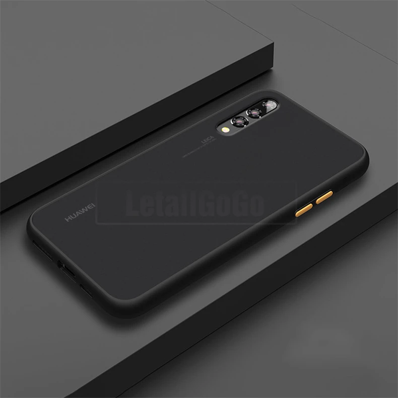 Матовый сенсорный чехол для телефона huawei P20 Pro, силиконовая задняя крышка для huawei P30 Pro, силиконовый чехол, противоударный