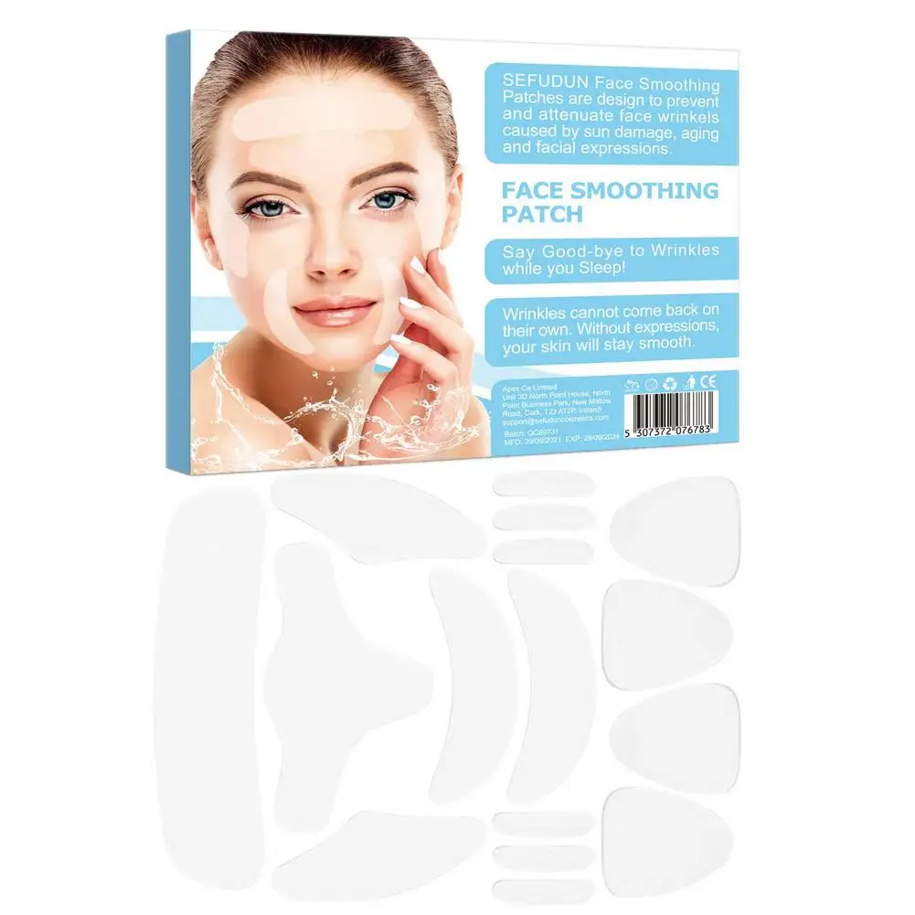 

Face Wrinkle Patches 160 PCS Smile Line Patches Facial Patches Wrinkle Face Pad Set Anti Wrinkle Patches For Face Overnight