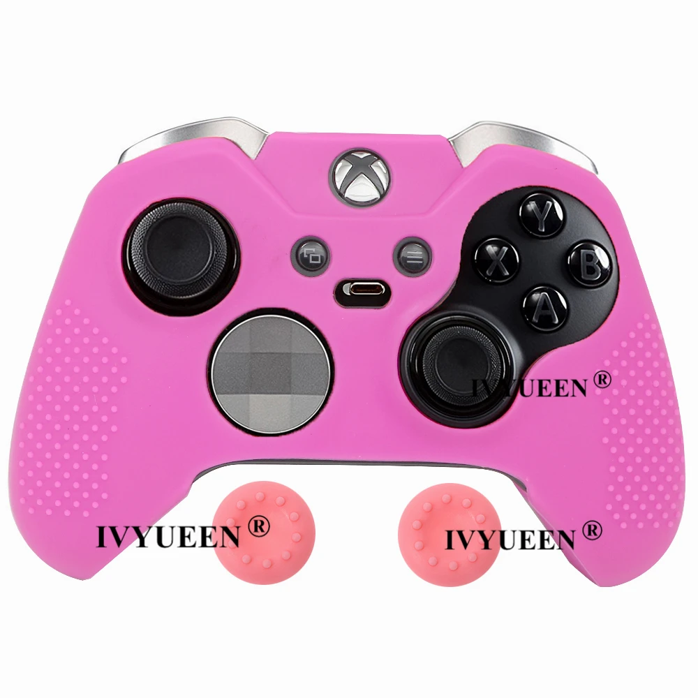 IVYUEEN Шипованный Противоскользящий силиконовый резиновый чехол для XBox One Elite контроллер с 2 джойстиками