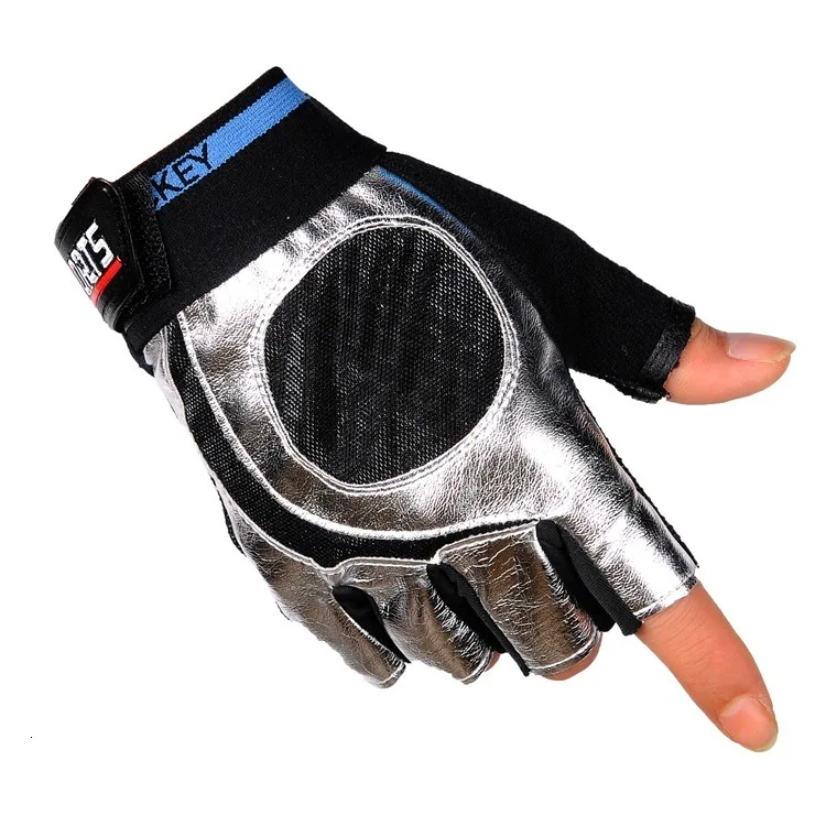 Мотоциклетные мото перчатки с половинными пальцами Нескользящие вентиляционные