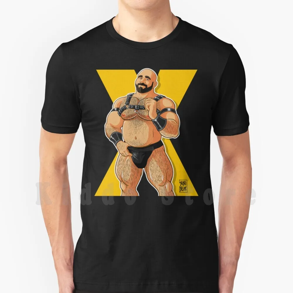 

Jim Likes Watersports T Shirt Men Cotton Cotton S - 6Xl Bobobear Bobobearart Harness Musclebear Muscle Bear Hairy Bear Shaved