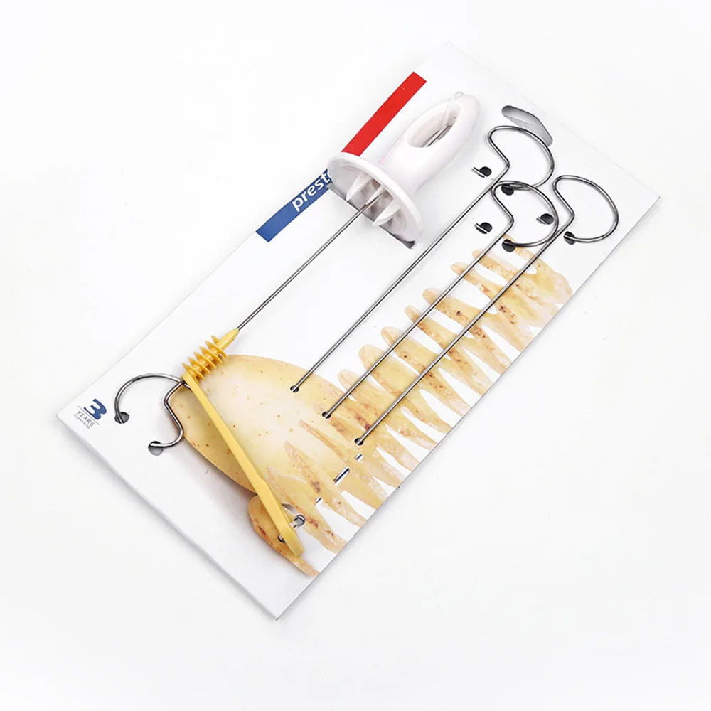 

Potato Spiral Manuel Cutter Slicer Reusable Potato Twister French Fry Cutter Fruits Vegetable Tools Kitchen Cooking Maker