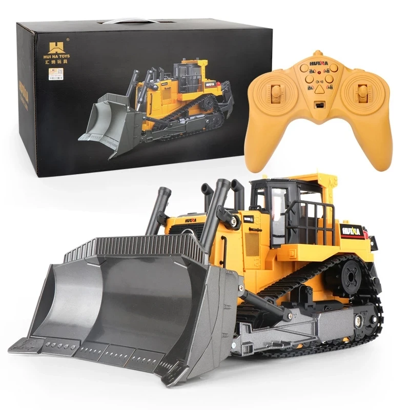 

Latest 1/16 scale Huina 1569 RC Bulldozer 7.4V 600mAh Electric Two-way Forklift Children's Toy