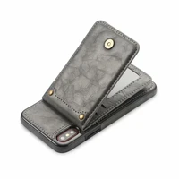 2 in 1 split design leather wallet card slot case for iphone 11 pro max phone case for iphone x xr xs max 6 6s 7 8 plus case