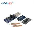 6 шт. SV610 100 мВт TTL интерфейс 433470868 МГц 20 дБм FSK беспроводной модуль + 6 шт. медных пружинных антенн + 1 шт. TTL USB конвертер