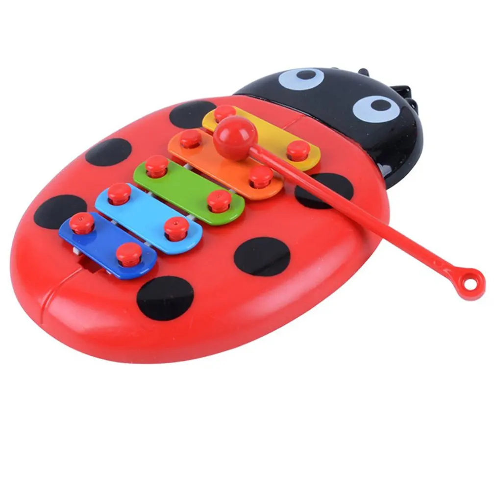 

4350 Baby Hand Knocking Musical Toys Insects Shape Early Learning Octopus Percussion Instrument Toys Scales Learning