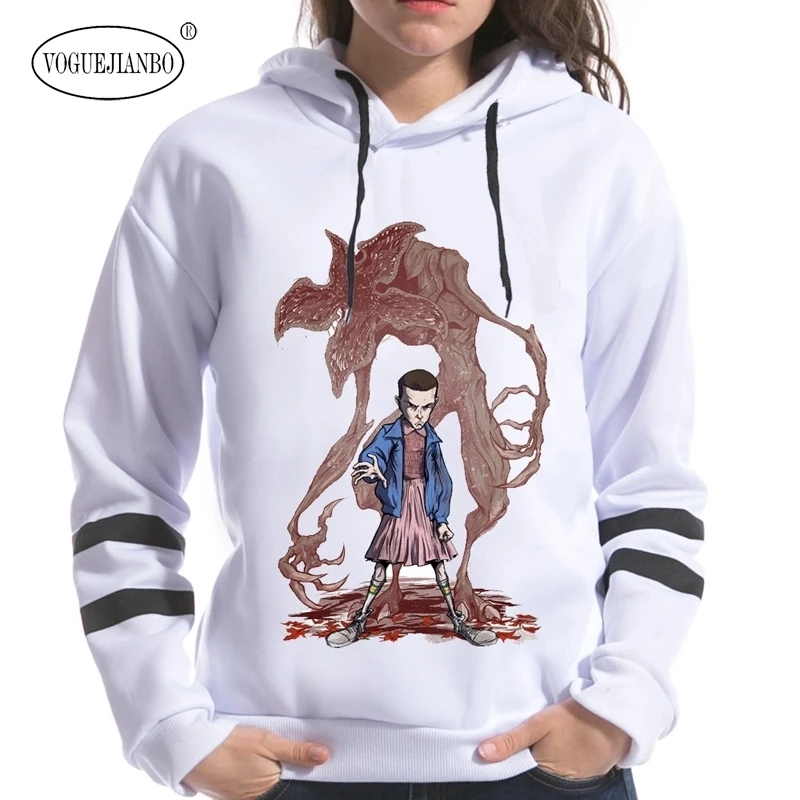 Белая толстовка с капюшоном и надписью monster print весна 2020 спортивный костюм