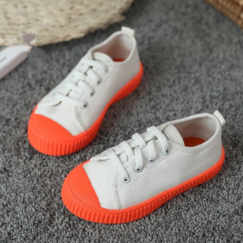 Детская парусиновая обувь спортивные дышащие кроссовки для мальчиков и девочек