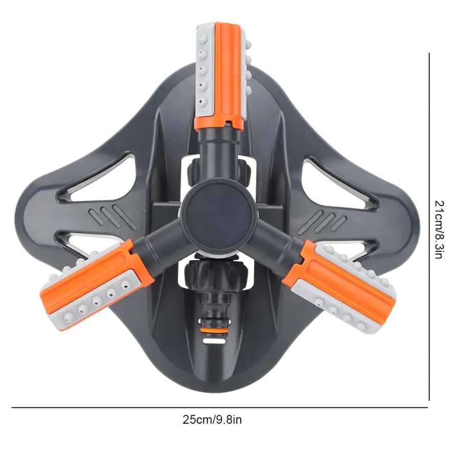 

3 Arms Automatic 360 Degrees Rotation Lawn Sprinkler Spray Head Garden Irrigation Watering Tool sprayer